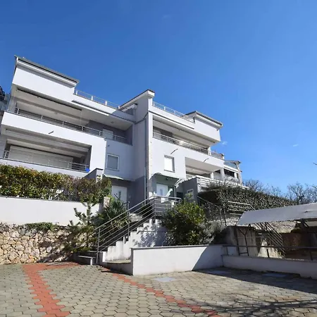 In - Insel Krk 13319 アパート ニヴィーチェ